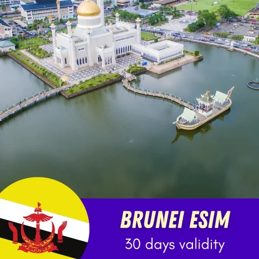 Brunei eSIM 30 Days